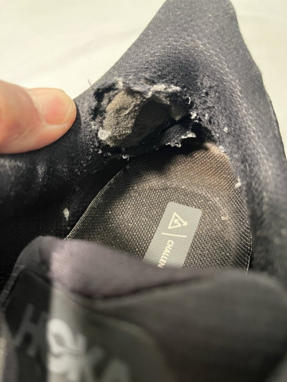 Hoka One One Challenger ATR 7 Trail Hiking Shoe BBLC Women 7.5 B Black *check - Picture 11 of 16